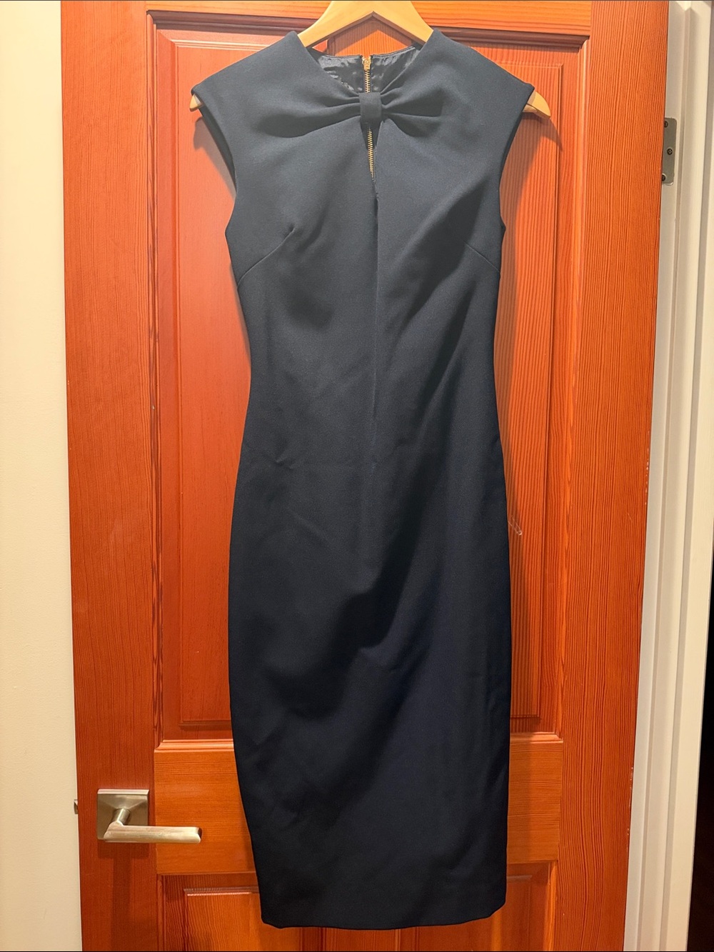 Ted baker kezzia Sleeveless Navy Sheath Dress TB1=US2